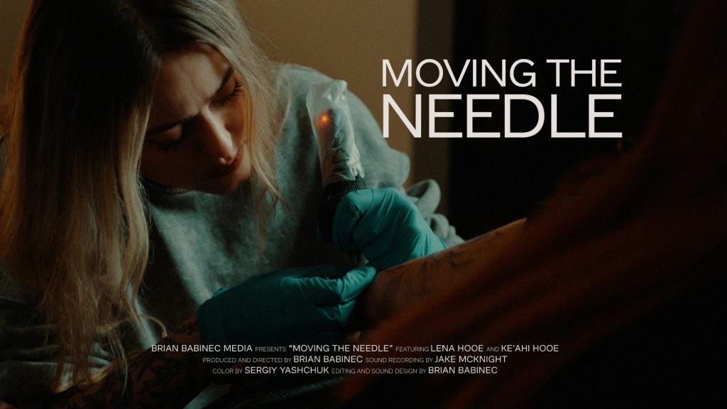 Cover image for the short documentary Moving the Needle. Image links to a page where the short film can be watched.